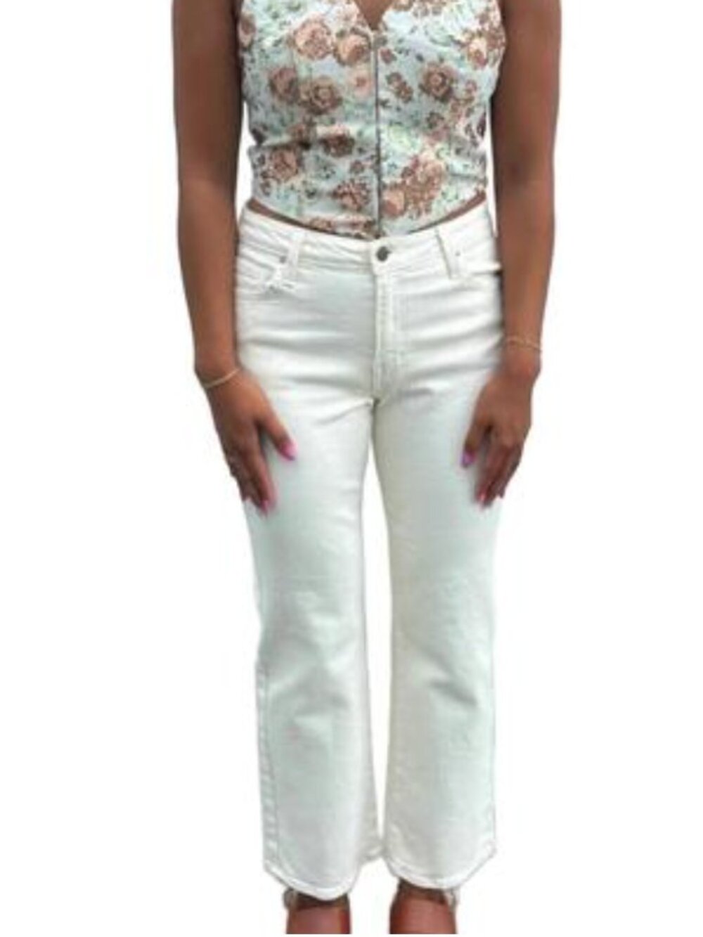 Letter to Juliet L.T.J. Venice Cream Denim Jeans 29